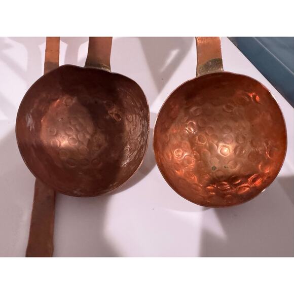 hanging Hammered Copper Cookware Ladles Spoon - Picture 5 of 5